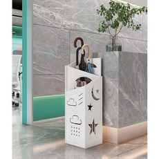 우산꽂이 투블럭 클라우드 감성 디자인 장우산 단우산 동시 우산 수납