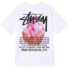스투시 남녀공용 반소매 티셔츠 SUSTE1904712J