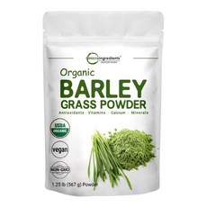 Micro Ingredients 마이크로인그레디언트 새싹보리 파우더 Barley Grass 567g, 1개