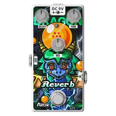 Azor AZOR Compressor Pedal Bunny Low Noise Guitar Effect for Electric & Bass True Bypass AP510, Dragon Digital Reverb