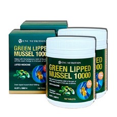 씨앤씨 뉴트리션 뉴질랜드 초록홍합 10000 180정X2 고함량 초록입 푸른 리프리놀 녹색 초록잎 홍합 CNCGLM180, 2박스, 10000ml