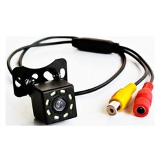 후방 카메라 방수 LED 야간 투시경 범용 플러그인, 상세페이지 참고, 12V 8등 무선