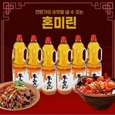 [혼미린] 맛술의 끝판왕 진짜 미림 1.8L, 6개