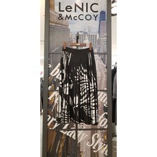 르니앤맥코이 르니앤맥코이 패턴 주름 니트스커트 MH02SK503 (P000778640)