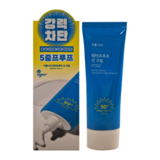 식물나라 산소수 워터프루프 선크림 100ml 대용량, 1개