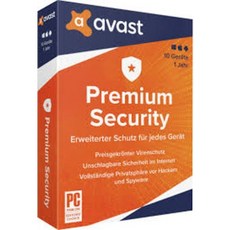 (어베스트 정품) Avast 프리미엄 시큐리티 멀티/1년