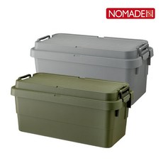 TRUNCK 카고박스 70L, 단품, 색상:카키 