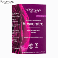 Reserveage 리저브에이지 레스베라트롤 250mg 60정 퀘르세틴, 1개, 60회분