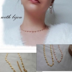 디올하트목걸이