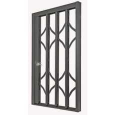 자바라방범창 알루미늄 합금 보안창 도난 방지 가정용, B형 주문제작 [가격이 상이할 수 있습니다.], B형 주문제작 (가격이 상이할 수 있습니다.)