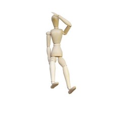 [무료배송 모다판다] 목각인형16(여) 40cm W60-08 미대입시 입시미술 미술학원, 본상품선택