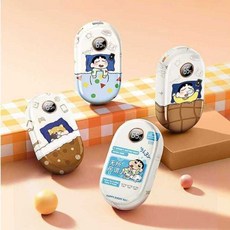 충전식 손난로 전기 휴대용 짱구 보조배터리 핫팩, (액션맨 엉덩이)12000mAh