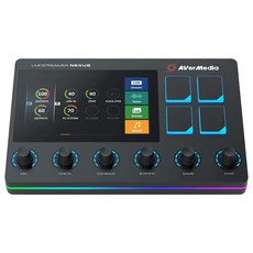 AVerMedia LIVE STREAMER NEXUS AX310 오디오 믹서 및 배달자용 컨트롤 센터 DV602