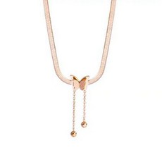 실버나비목걸이