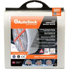 AutoSock 오토삭 HP685 섬유 스노우 겨울 타이어 체인