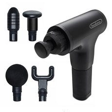 호브로M1 전동파워 마사지건 4헤드 전동안마기, 1, 본상품선택