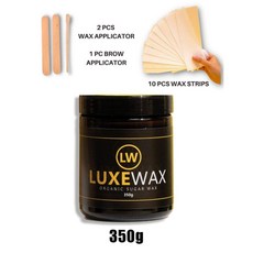 LUXEWAX Kit With Sunflower Oil 해바라기 오일이 포함된 LUXEWAX 키트, 1개, 350g