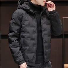 패딩점퍼 경량 숏패딩 겨울 점퍼 모자 파카 남녀공용 오버핏 패딩점퍼