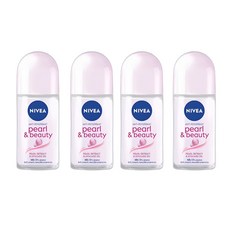 니베아 펄앤 뷰티 데오드란트, 4개, 50ml