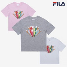 휠라키즈반팔티