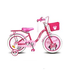 삼천리자전거 미니키즈 보조바퀴 자전거, 핑크
