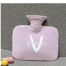 에스티엔 카페 회사 따끈따끈 레터링 2만원대 선물 보온 물주머니[800ml] [퍼플] E-1858303, 800ml, 퍼플