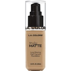 L.A. Colors 트룰리 매트 롱 웨어링 파운데이션 40ml, CLM354 Soft Beige, 1개