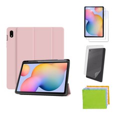 강화유리2장+후면쉴드 갤럭시탭S6 라이트 10.4 S펜수납 북커버 케이스 SM-P610 P610N P615 P615N P613 P613N P619N Lite 케이스나라 삼성