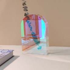 오로라꽃병 아크릴화병 꽃꽂이병 홈템, 상세페이지 참조