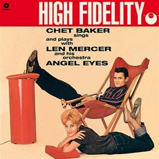 Chet Baker (쳇 베이커) - Angel Eyes LP (레드 컬러반 / 미개봉) - 쳇베이커lp