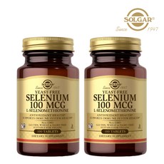 솔가 셀레늄 100mcg 100정 2개