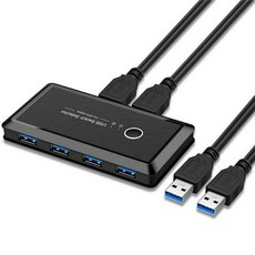 유그린usb3.0kvm스위치4포트멀티허브