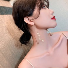 컬러진주귀걸이
