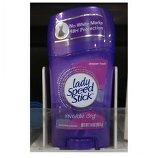 Lady Speed stick Shower fresh deodorant 레이디 스피드 스틱 샤워 프레쉬 데오드란트 1.4oz(39.6g) 8팩, 1세트