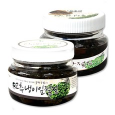 풍성한 고추냉이잎 절임 300g+돌산갓 300g, 1box