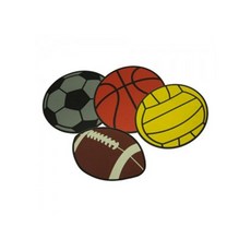 [아낌없이주는나무] 4개 30cm 배구 세트 럭비 농구 스포츠 축구 마커 S/N 1921 NO: +나뭏 UN/0108 KS6A63E5