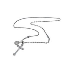 크롬하츠십자가목걸이