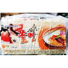 쫄면(미식가 2kg) X6 업소용 냉동 쫄면사리, 2kg X6, 2kg, 6개