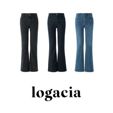 [logacia] 세미 플레어 데님 팬츠 3종