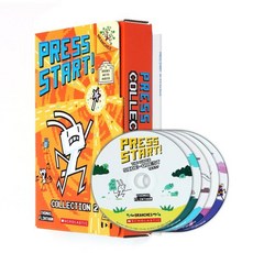 Press Start #6~10 (Book+mp3 CD+Wordbook) 5종 박스 세트 (StoryPlus QR코드 포함) : A Branches Book, Scholastic