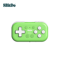 8비트 8BitDo MIcro 블루투스 미니 컨트롤러, 컨트롤러 그린 (USB-C)/10월 초 출고, 1개