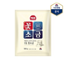 사조대림 꽃소금 500g, 1개