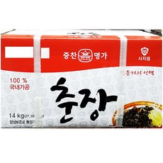 영화식품 중찬명가 춘장14kg, 1, 1개, 14kg