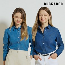 [버커루] 데님셔츠 여성 2종세트