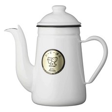 칼리타 커피달인 커피 주전자 & 포트 펠리칸 화이트 1L, 단품, 1개