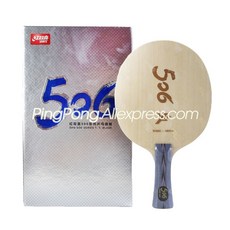 Viscaria 탁구 블레이드처럼 새로운 DHS TG 506X + + Arylate 탄소 ALC 라켓 원래 DHS 스카이 라인 506 X 핑퐁 박쥐 패들|탁구라켓|, 1개, Long Handle FL