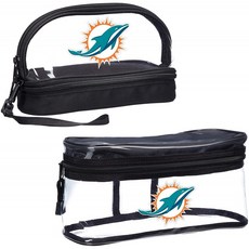 NFL 마이애미 돌핀스 2피스 여행 세트 10.75" x 4.5" x 5.5"