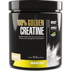Maxler 100% Golden Creatine - 미분화 Creatine Monohydrate Powder - Muscle Building Supplements - Pre/Po, 분말, 300g, 1개
