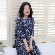 여름 인견 레이온 7부 나시 파자마 인견잠옷 세트