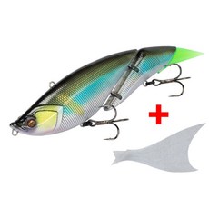 배스 빅베이트 19cm 플로팅 테일변경가능, WPB01, 1개